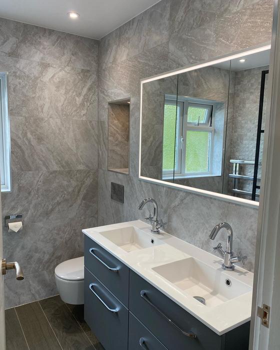 Bathroom fitted by Unique Bathroom Design