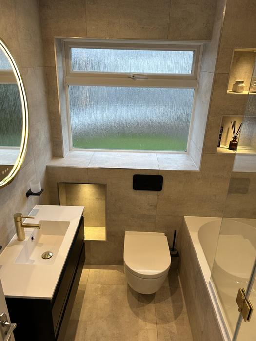 Bathroom fitted by Unique Bathroom Design