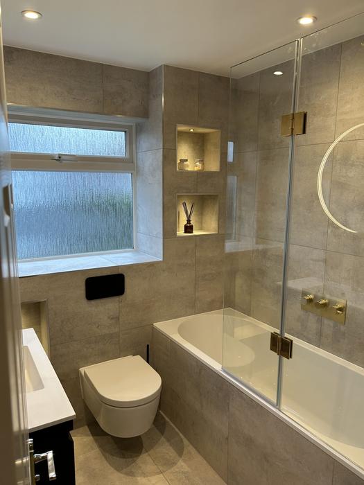Bathroom fitted by Unique Bathroom Design